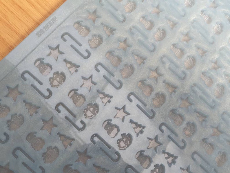 Christmas Tree, Star, Santa, Candy Cane, Jingle Bells Scoop / Scoopy / Scoopies / Tiny Melts Silicone Mould