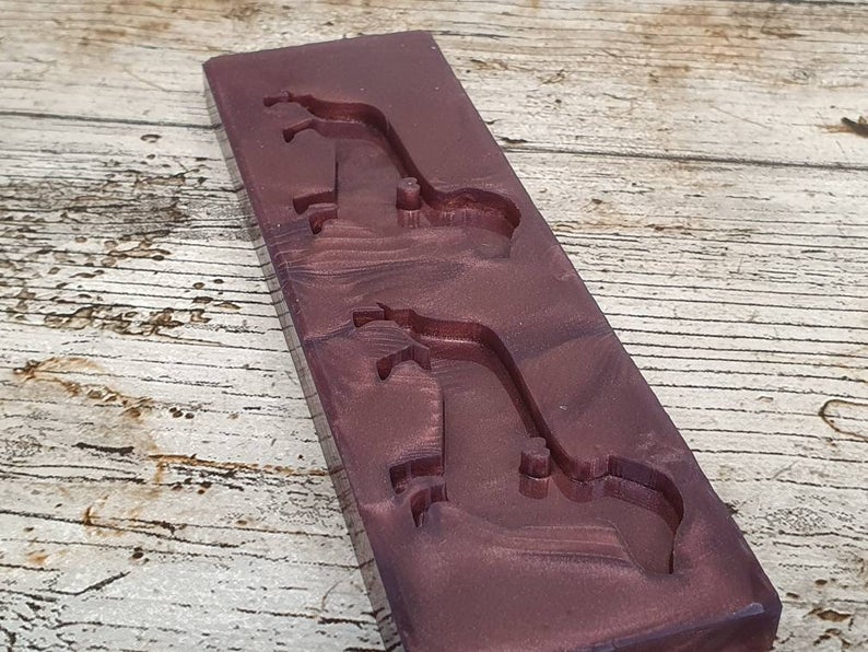Dachshund Twin Silicone Mould