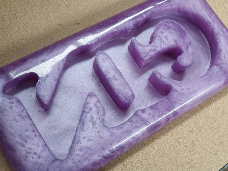 Gin Freestanding Word Silicone Mould