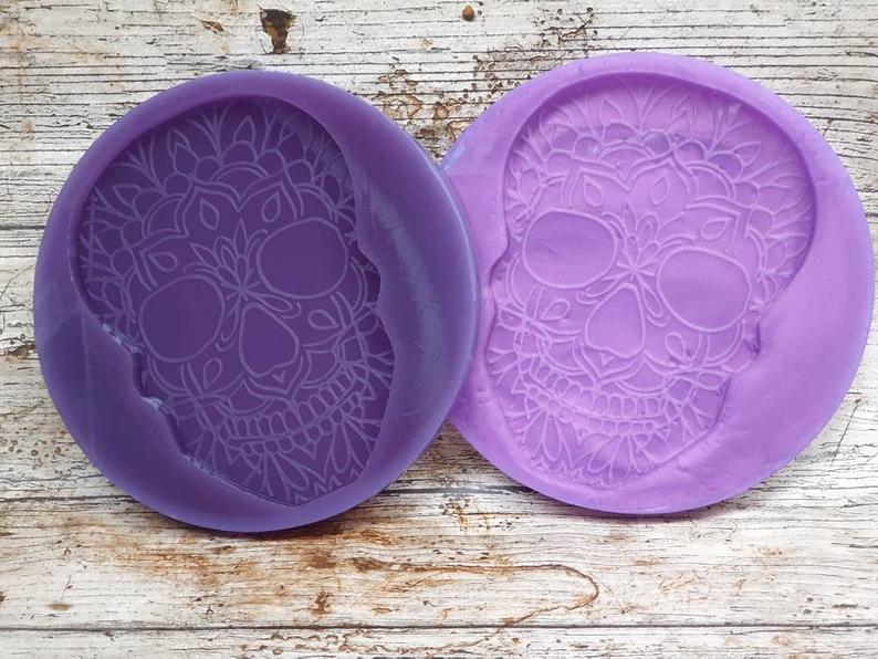 Skull Mandala Silicone Mould
