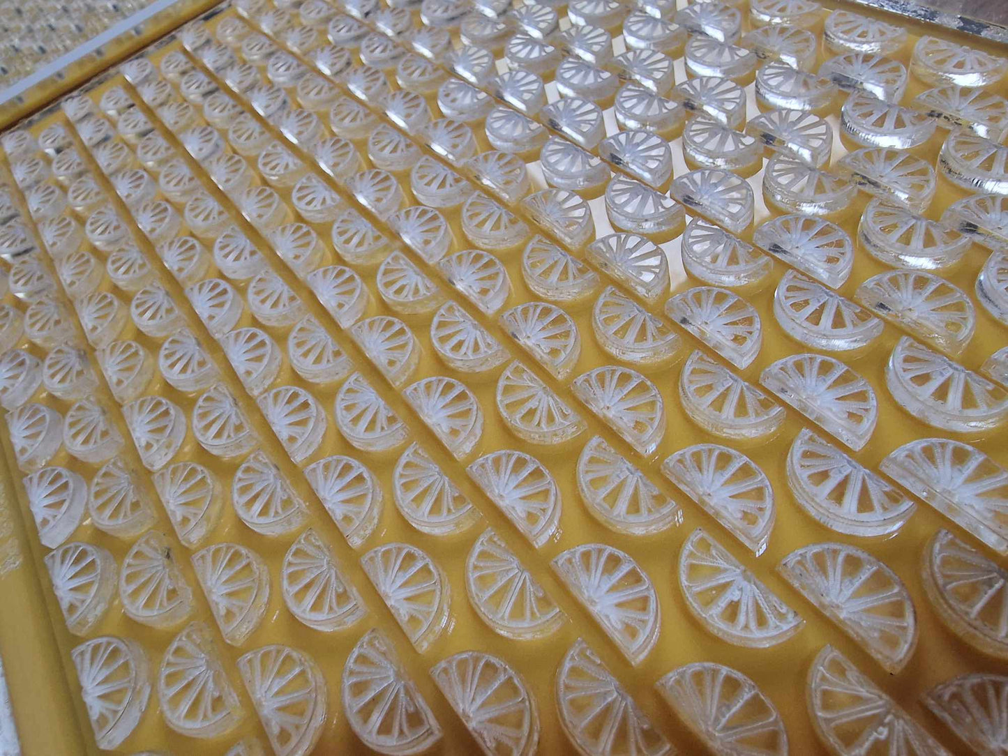 Lemon Lime Orange Slice Scoopy / Scoopies / Tiny Melts Silicone Mould