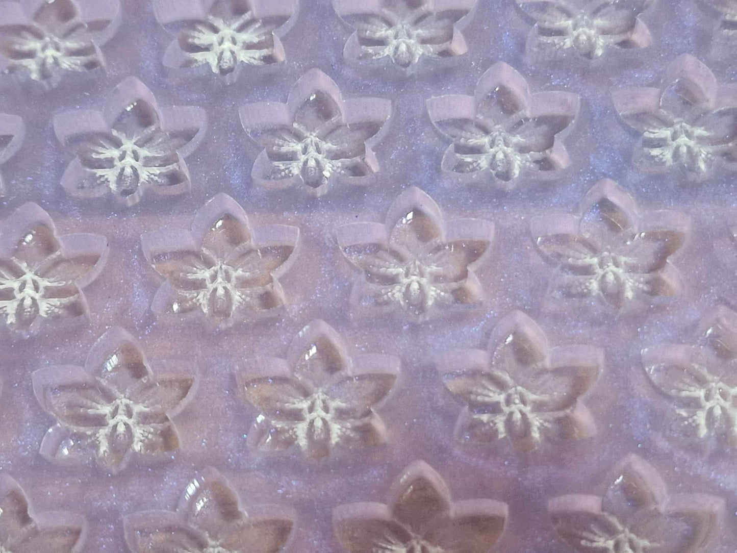 Orchid Flower Scoopy / Scoopies / Tiny Melts Silicone Mould