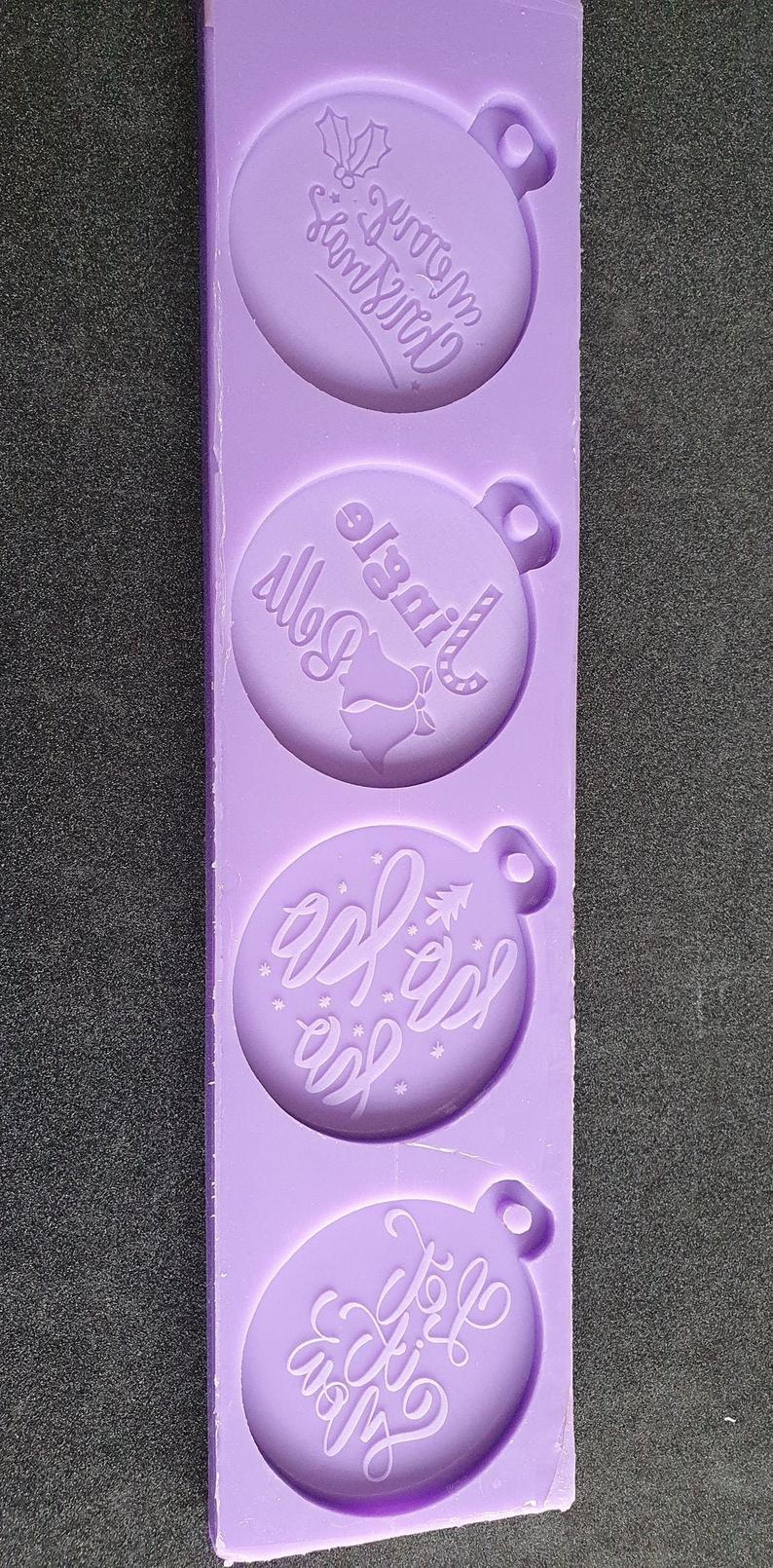 Christmas Baubles Silicone Mould