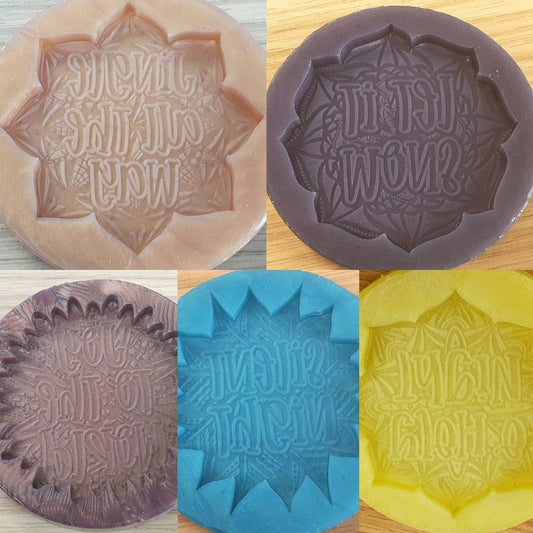 Christmas Coaster Decoration Bubble Silicone Mould