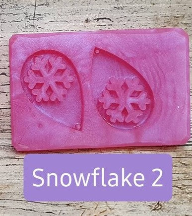 Christmas Earring Pendant Silicone Mould