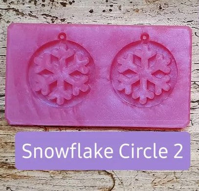 Christmas Earring Pendant Silicone Mould
