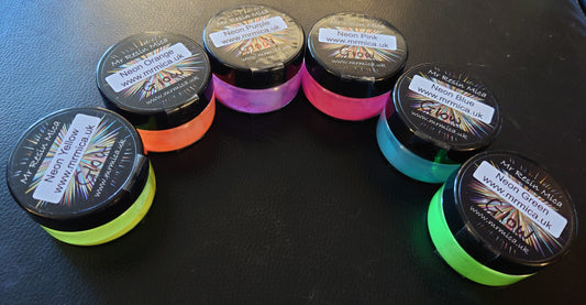 Mr Mica Neon Glow Powders