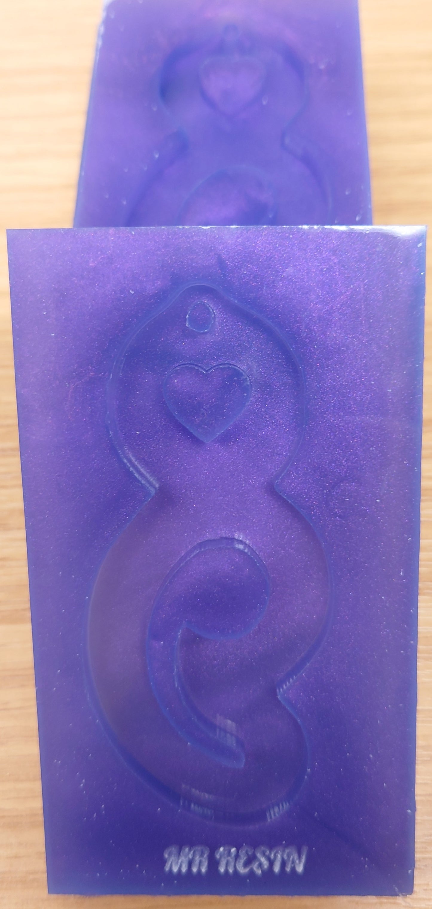 Semi Colon (Mental Health Awareness) Keyring Silicone Mould
