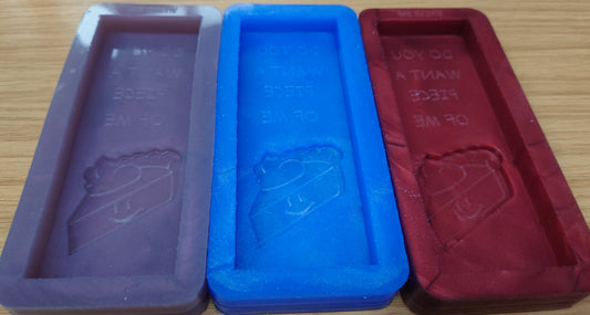 Do You Want A Piece of Me? Wax Snap Bar Silicone Mould
