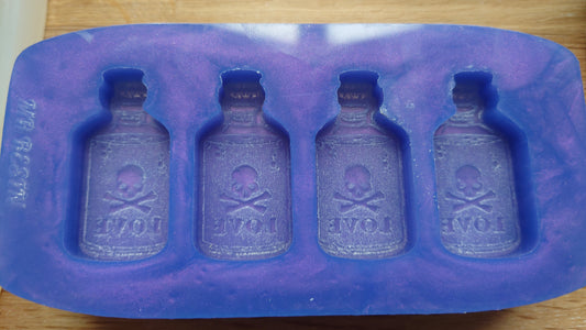 Love Potion / Poison Wax Melts Silicone Mould - HB style