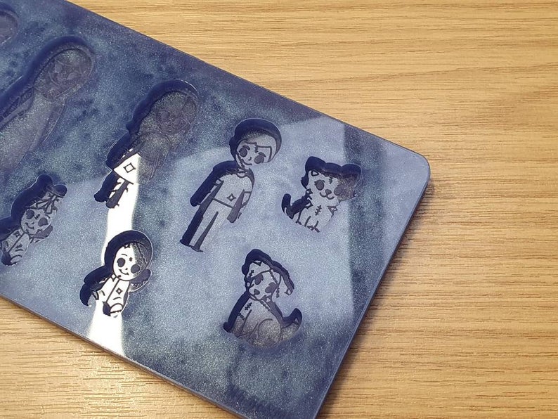 Frankenstein Horror Halloween Family Silicone Mould