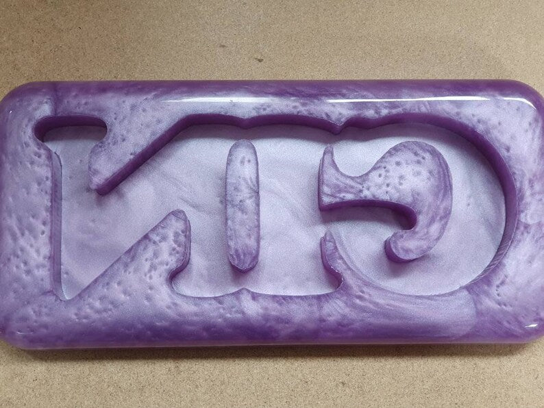 Gin Freestanding Word Silicone Mould
