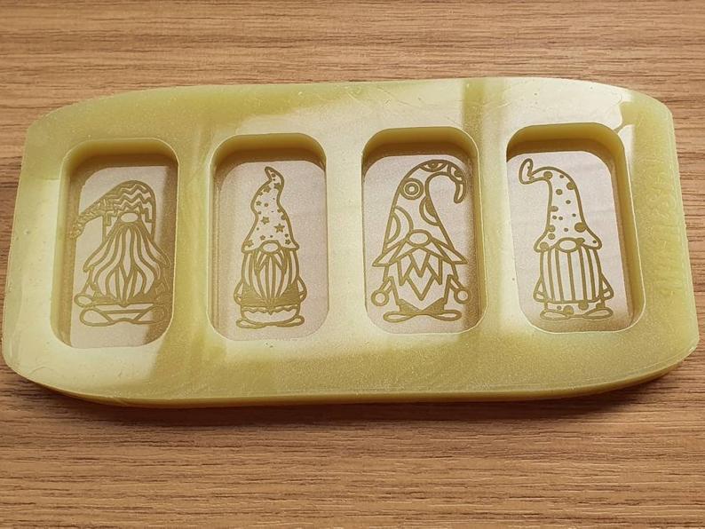 Christmas Gonk Gnome Wax Melt Silicone Mould - HB Style - Soap Resin Plaster