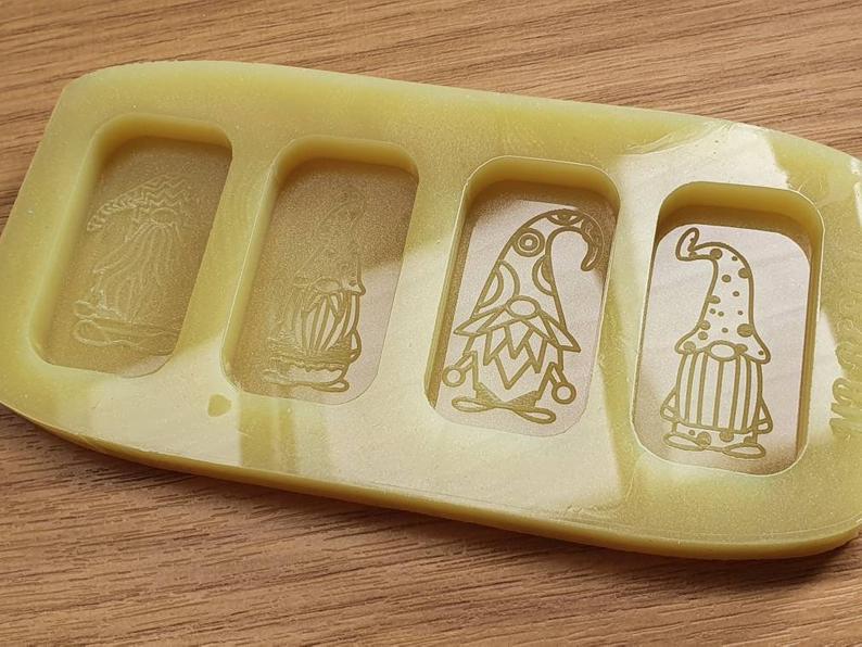 Christmas Gonk Gnome Wax Melt Silicone Mould - HB Style - Soap Resin Plaster