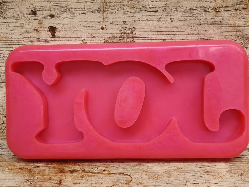 Joy: Christmas Freestanding Word Silicone Mould