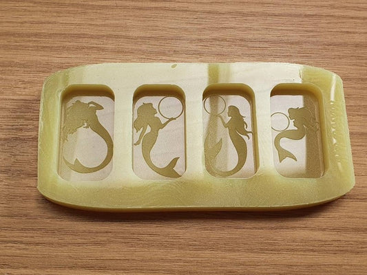 Mermaid Wax Melt Silicone Mould - HB Style Size