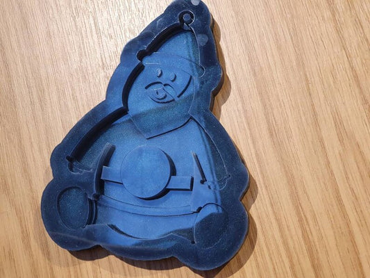 Hanging Santa / Father Christmas Ferrero Rocher / Lindt Lindor Holder Silicone Mould