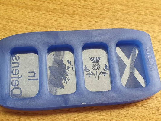 Scotland Country Wax Melt Silicone Mould - HB Style Size