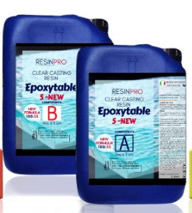 Epoxytable 5 Epoxy Resin for Tables and Deep Casting