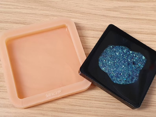 9cm/90mm Square Coaster Silicone Mould
